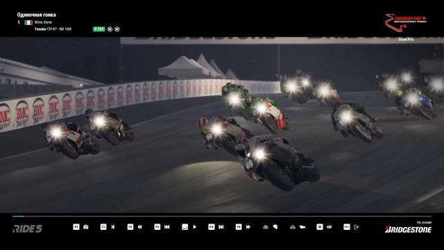 RIDE 5 мотогонки режим карьера гонка заезд