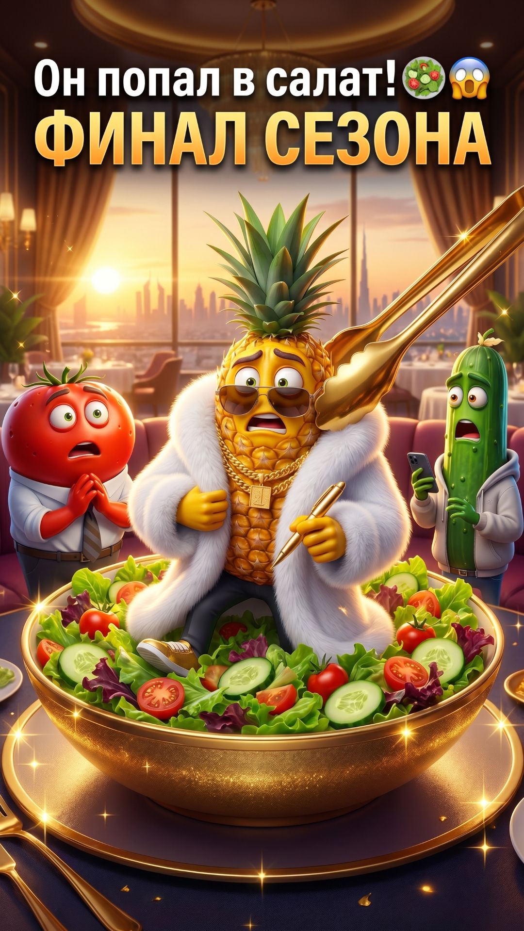 Пафосный Ананас из Дубая 🍍✨ | Эпизод 10