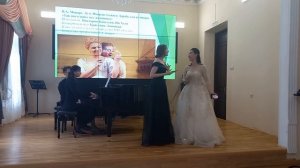 Моцарт, Дуэт Фьордилиджи и Дорабеллы из оперы ''Так поступают все'' -поют Виктория Капустян, Ци Хуан