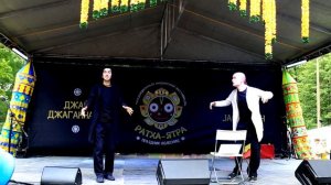 Ратха Ятра 2017 Лебедь и ворон