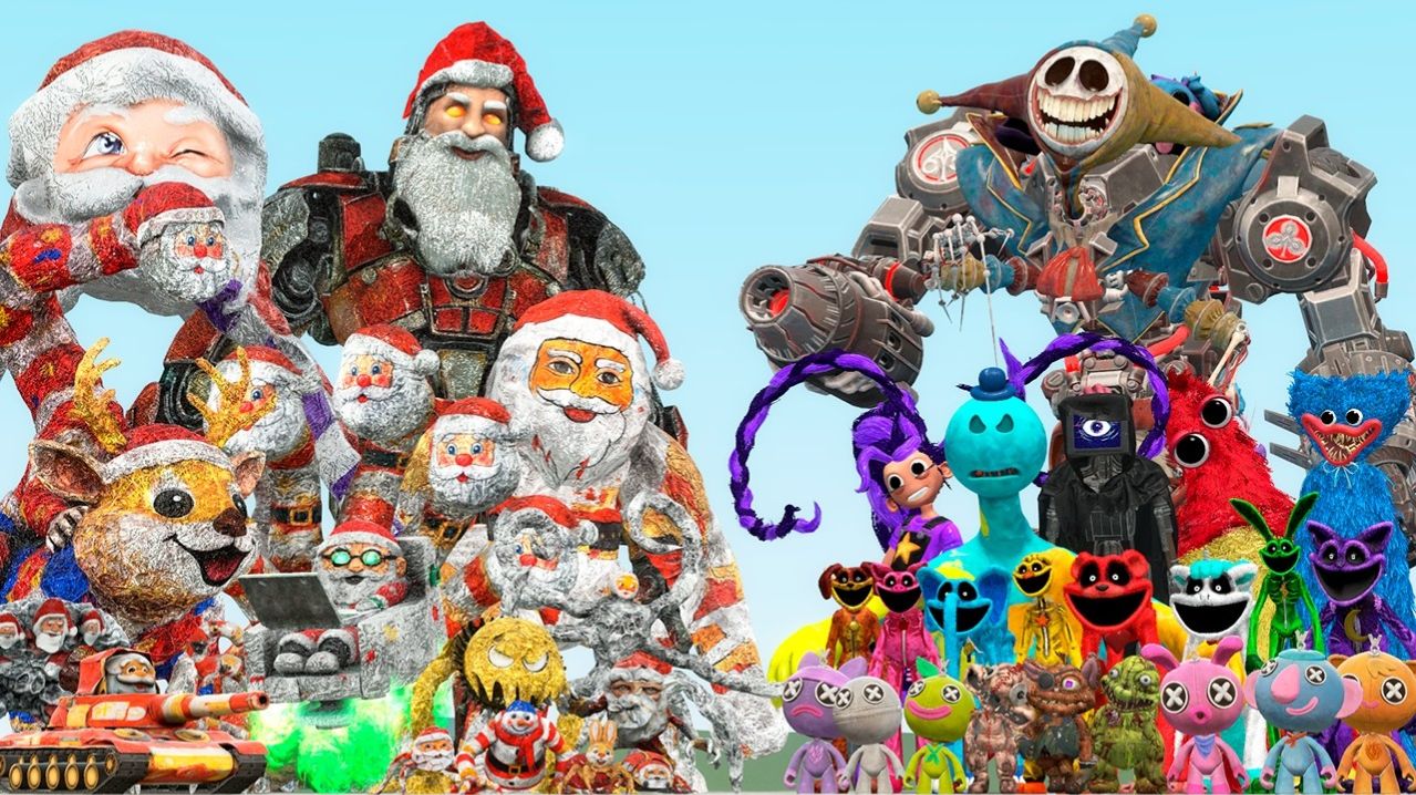 Вся семья Гу-гу Га-га против персонажей Poppy Playtime, глава 5