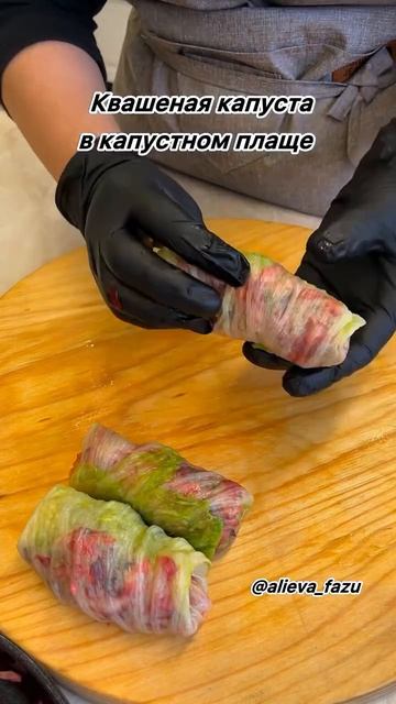 Капустные рулеты с овощами 