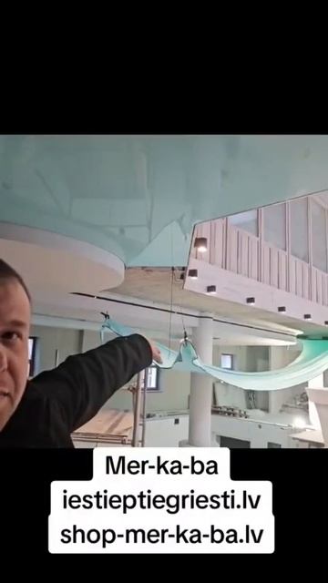 натяжной потолок в спа Юрмала