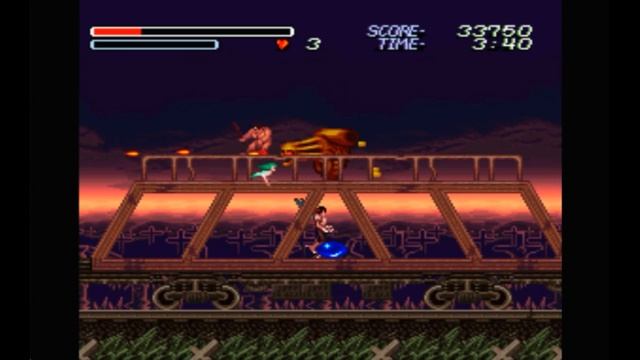 Super Nintendo (Snes) 16-bit Majuu Ou Stage 4 Прохождение За Гарпию