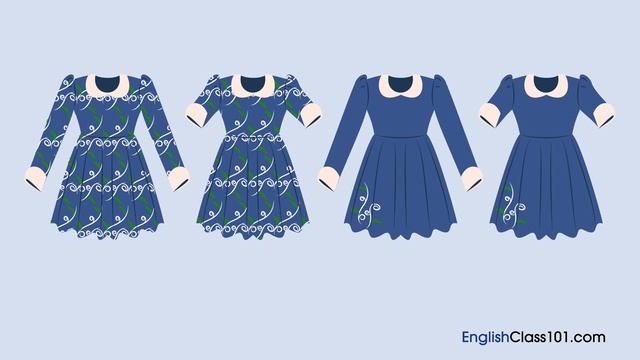 A2 Listening. Choosing a dress