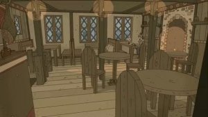 Cozy Tavern on a Rainy Day 🌧️ - Ambience for Writing, Study, Relax