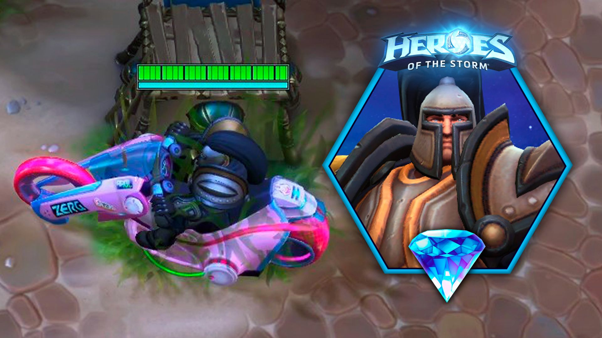 Вариан в Heroes of the Storm (HotS): Грамотно создаём пространство для макро игры на Небесном храме