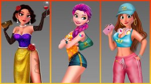 Снежная королева и принцесса: Невероятная трансформация Эльзы и Анны - Раскраска для детей