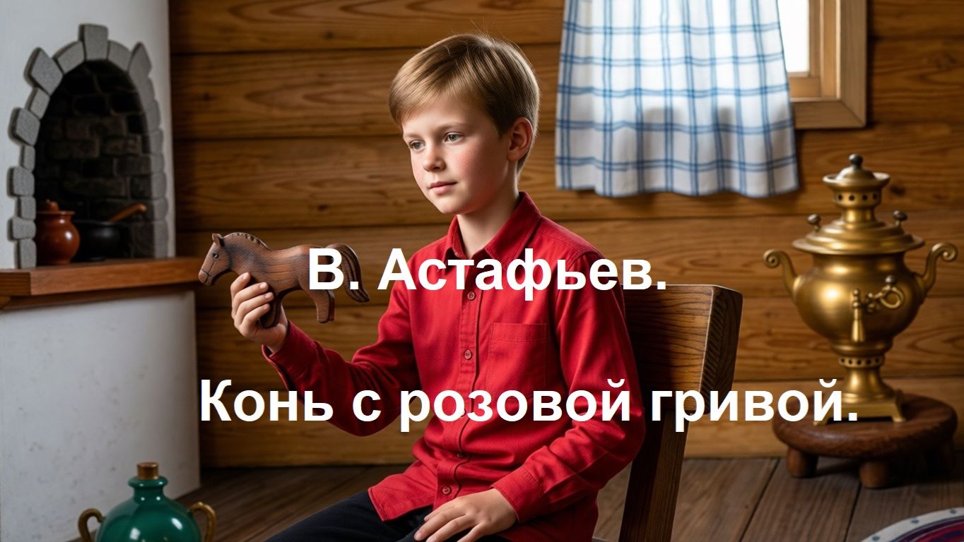 В. Астафьев. Конь с розовой гривой.