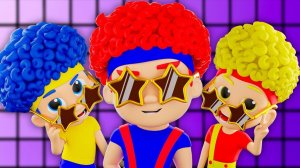 Влево Вправо С мультяшными героями D Billions Детские Песни