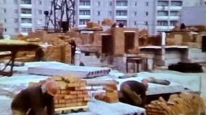1987 год. Тюмень. Строительство жилья для работников Моторного завода