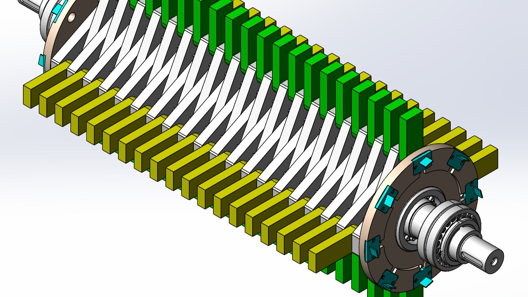 Изготовление ротора молотковой мельницы LEONHARDT