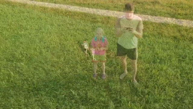 Запуск квадрокоптера DJI SPARK