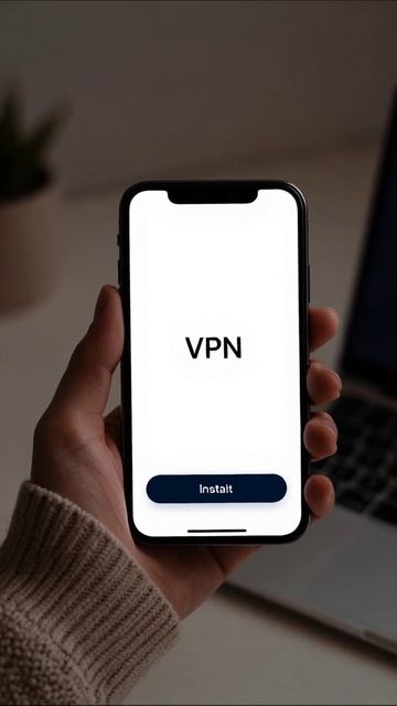 Как установить VPN на телефон? #VPN #ИнтернетБезопасность #Технологии