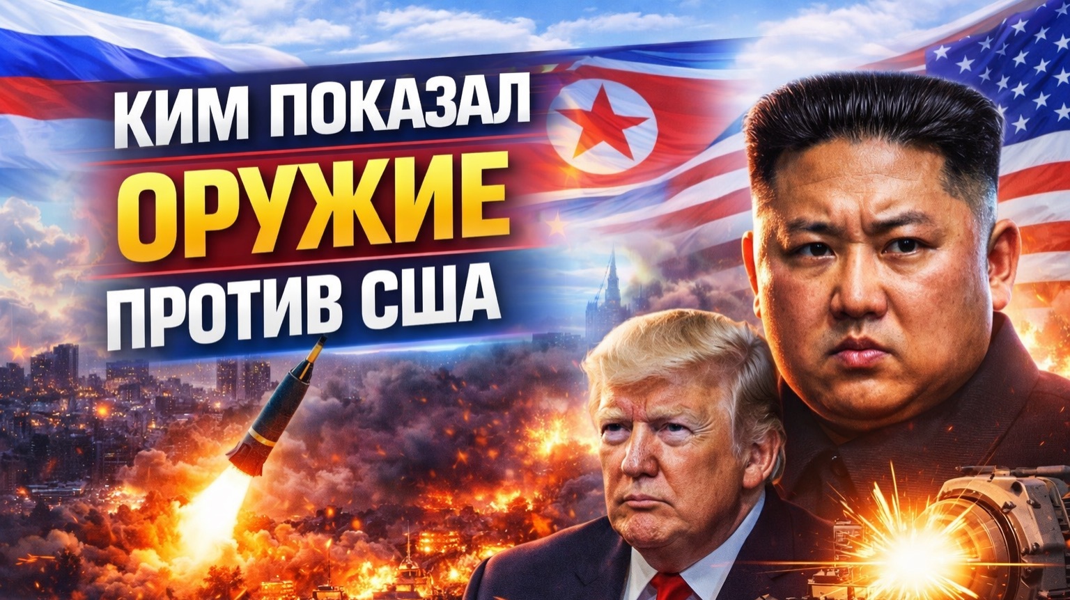 НОВЫЙ ИГРОК на стороне России! Северная Корея изменила битву сверхдержав