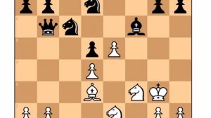 Знаменитейшая партия Решевского с гениальной атакой за чёрных во _Французской защите_