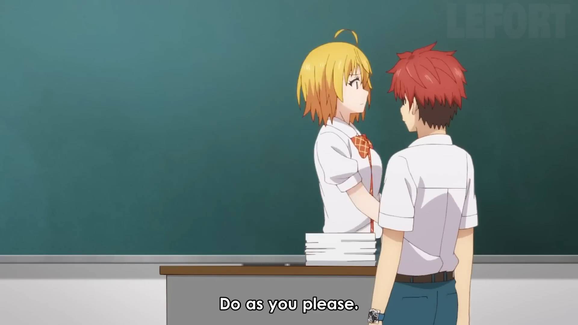 Не подглядывай #аниме