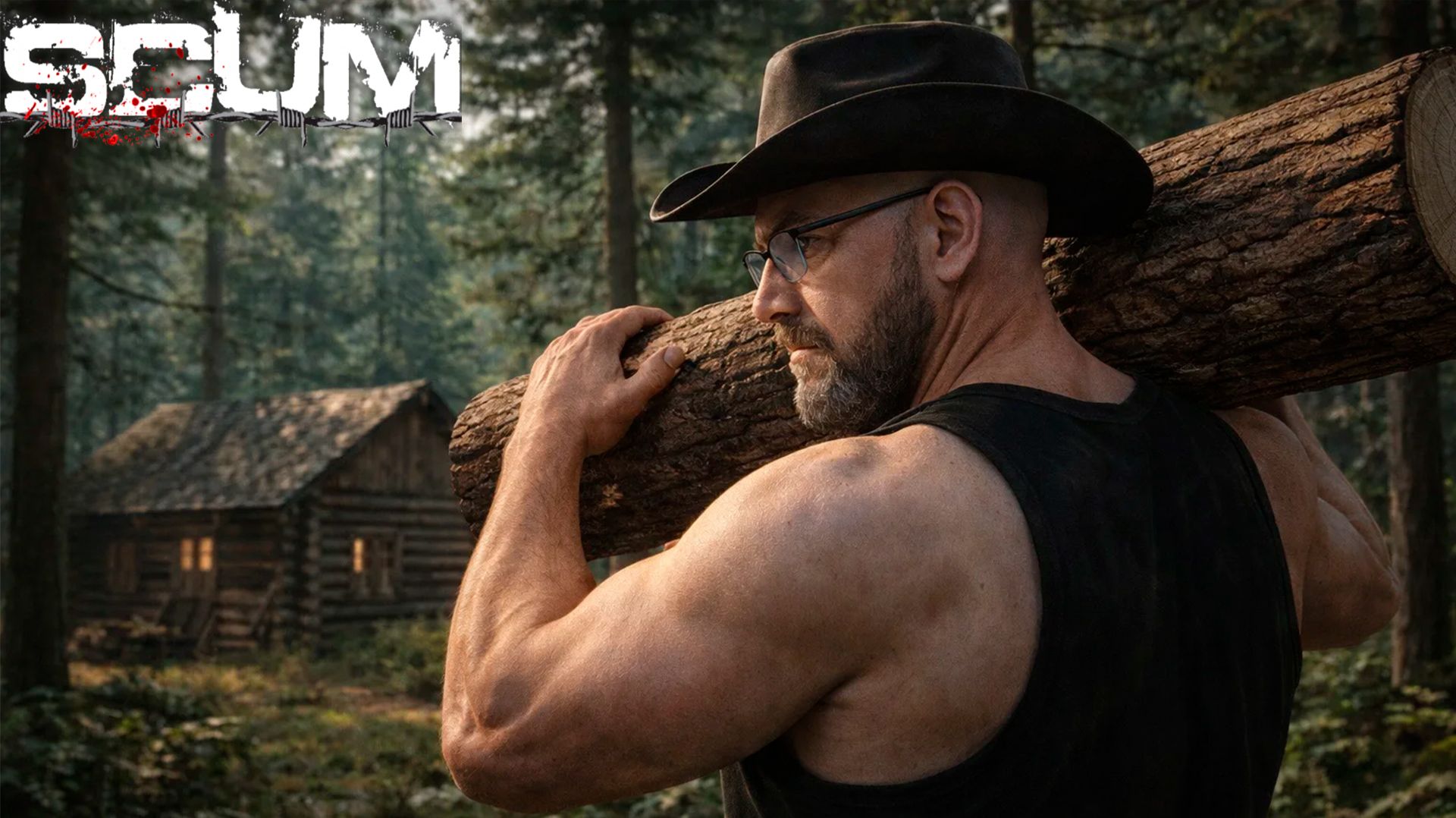 SCUM Сервер X1 #21 Строю ДОМ!!!