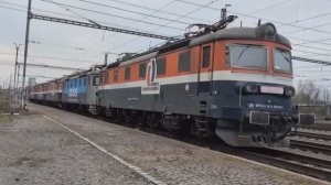 Сплотка шестиосных чебурашек, номера Шкод в описании видео