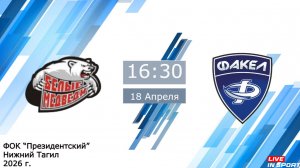 18.04.2026 Белые Медведи (Челябинск) vs Факел (Екатеринбург) 2011г.р.