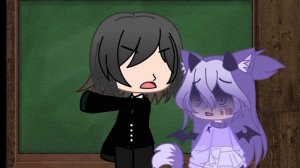 гача клип : школа