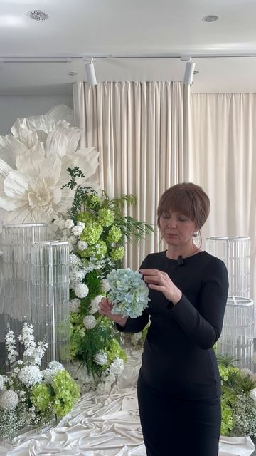 Свадебный декор. О новых гортензиях и планах по оформлению студии