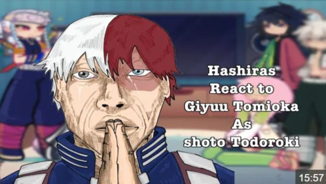Hashiras React To Giyuu Tomioka As Shoto Yodoroki, Wip 1, 2X Speed