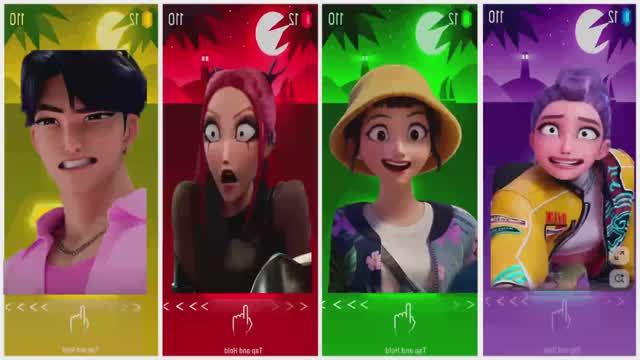 K-POP ОХОТНИКИ НА ДЕМОНОВ: Челлендж СОДА ПОП  Музыкальная Битва