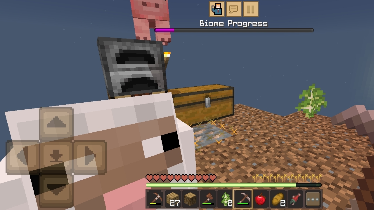 SkyBlock #1 начало пути