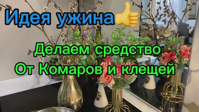 Готовим ужин! 🥘 Делаю средство от комаров и клещей в домашних условиях!👍