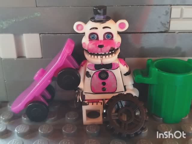 Лего анимация по книге фнаф 