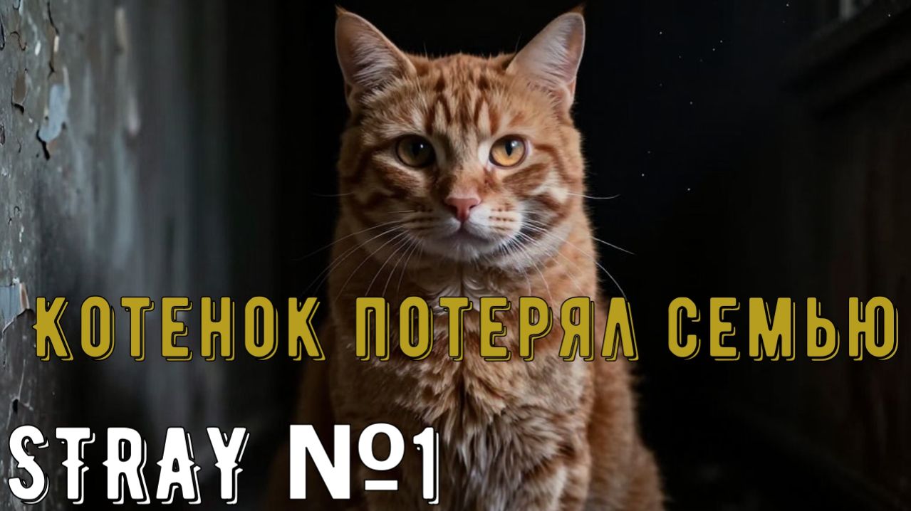Stray. Прохождение#1 