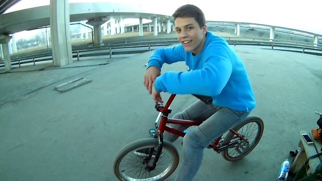 Три месяца катания на BMX(после самоката)/Three months riding a BMX (after riding a scooter)