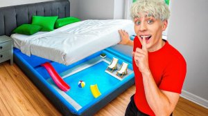 Я Построил СЕКРЕТНЫЙ БАССЕЙН в Своей Комнате Влад а4 Бумага а4 А 4 Влад Бумага А4 Видео Влада