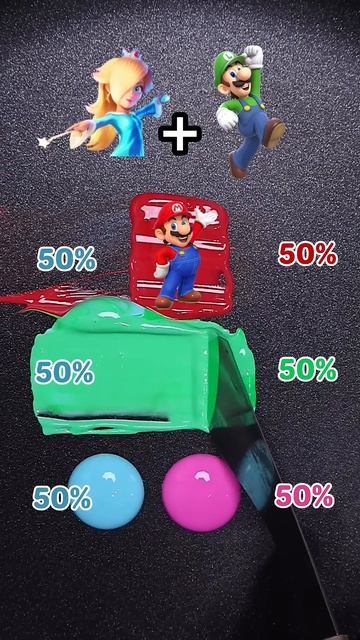 Супер Марио 🌟 Смешиваем Цвета!🎨 Очень Залипательно! 😍