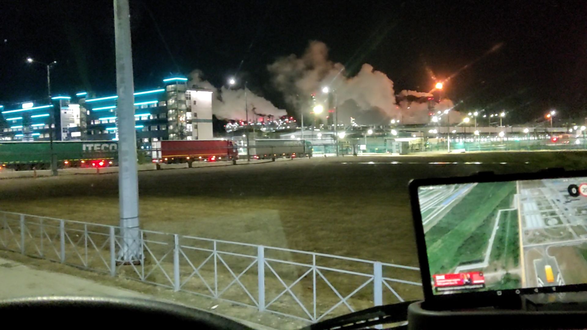 Тобольск, Сибур- все как обычно , ночная погрузка