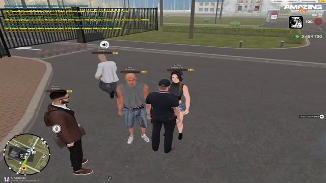 УВОЛИЛ ШКОЛЬНИКА С ДПС  AMAZING RP