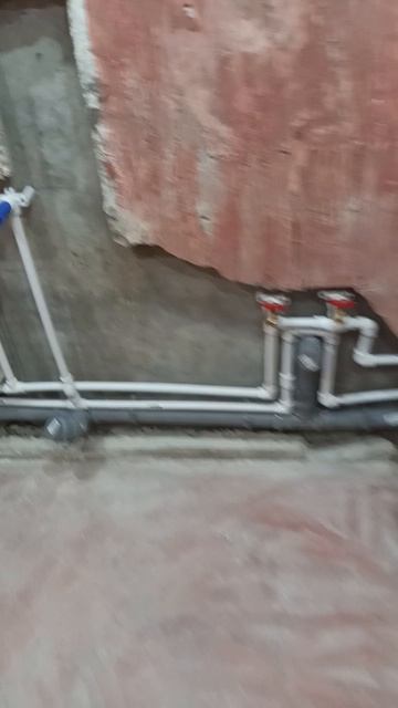 Видео с окончанием работ по демонтажу и монтажу водопровода и канализации