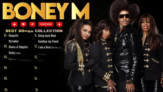 Boney M Greatest Hits Full Album - Boney M Best Old Songs Of All Time - Disco 70s  80s Playlist m7