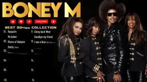 Boney M Greatest Hits Full Album - Boney M Best Old Songs Of All Time - Disco 70s & 80s Playlist #m7
