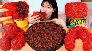 АСМР МУКБАНГ КОРЕЙЦЫ ЕДЯТ Вечеринка Cheetos! курица, корн-дог, колбаса, спам, лапша с сыром