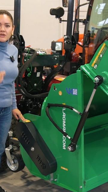 Как реализован привод в мульчере Флагман с бункером #минитрактор #трактор