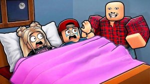 Я ПОПАЛА НА СТРАШНУЮ НОЧЁВКУ В РОБЛОКС..😱😭