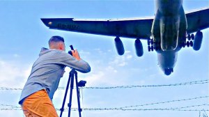 Ил 76 - промахнулся мимо полосы - ушел на второй круг