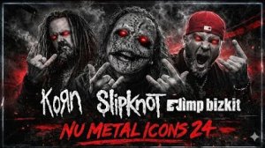 Slipknot, Korn & Limp Bizkit Inspired AI Mix  Nu Metal Icons (Vol 24)