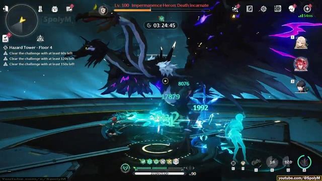 [Wuwa ToA 3.2] Luuk-Sanhua, Cartethyia, Galbrena-Mortefi [Tower of Adversity 3.2 Wuthering Waves]