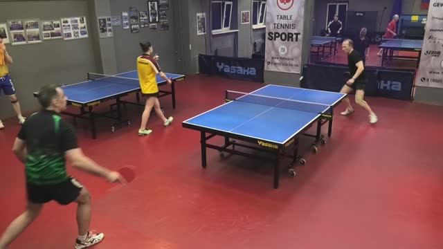 Звергздин А. (636) - Филиппов А. (658) 14.04 настольный теннис турнир Лиги TTSPORT Санкт-Петербург