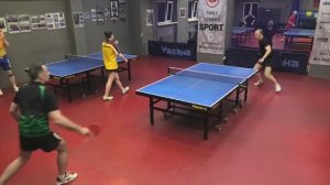 Звергздин А. (636) - Филиппов А. (658) 14.04 настольный теннис турнир Лиги TTSPORT Санкт-Петербург