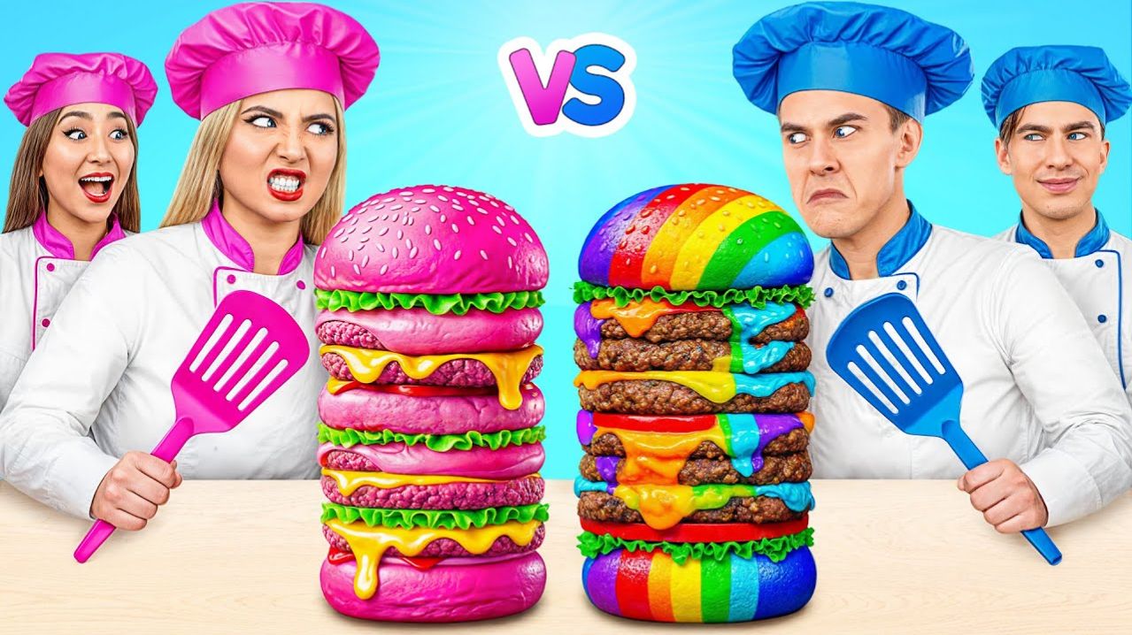 Парни Vs Девушки кулинарный челлендж