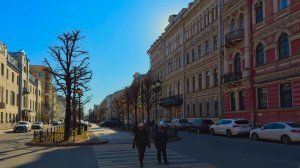 Фурштатская - одна из самых красивых улиц САНКТ-ПЕТЕРБУРГА.